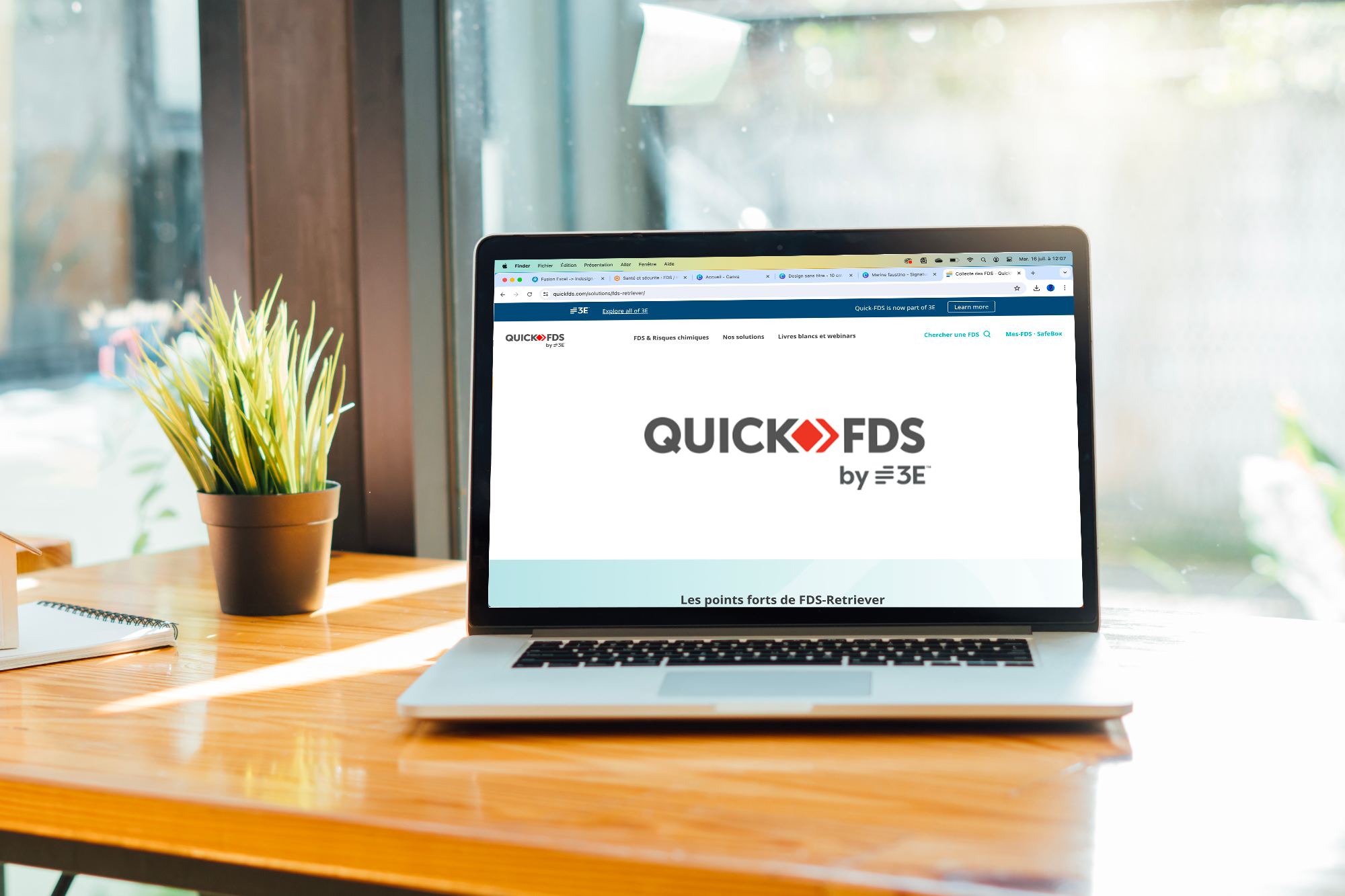 Site web QuickFDS